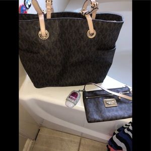 Authentic MK - slightly worn.